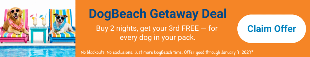 DogBeach Getaway Deal Promo